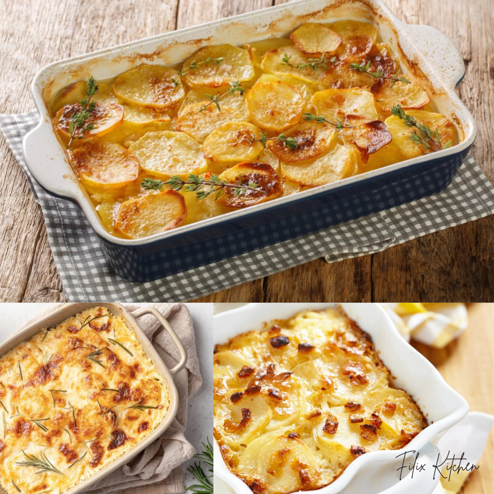 Gratin Dauphinois (French PotatoGratin)🧀